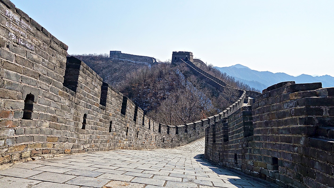 Pékin Mutianyu muraille de Chine