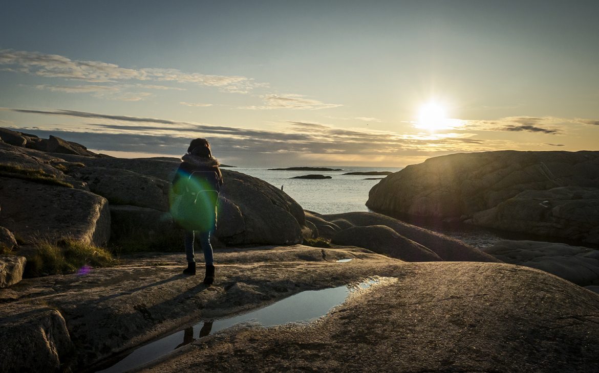 Smögen Suède coucher de soleil