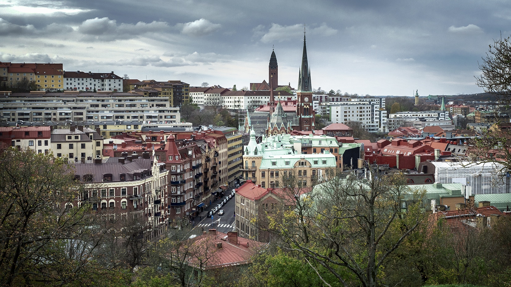 Göteborg vue d'en haut