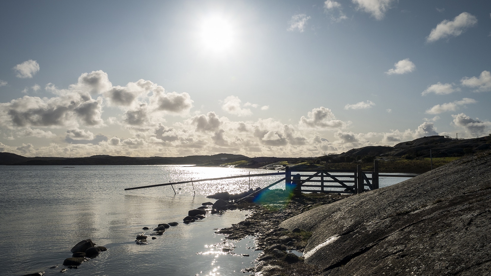 Tjörn soleil mer portillon une semaine en Suède