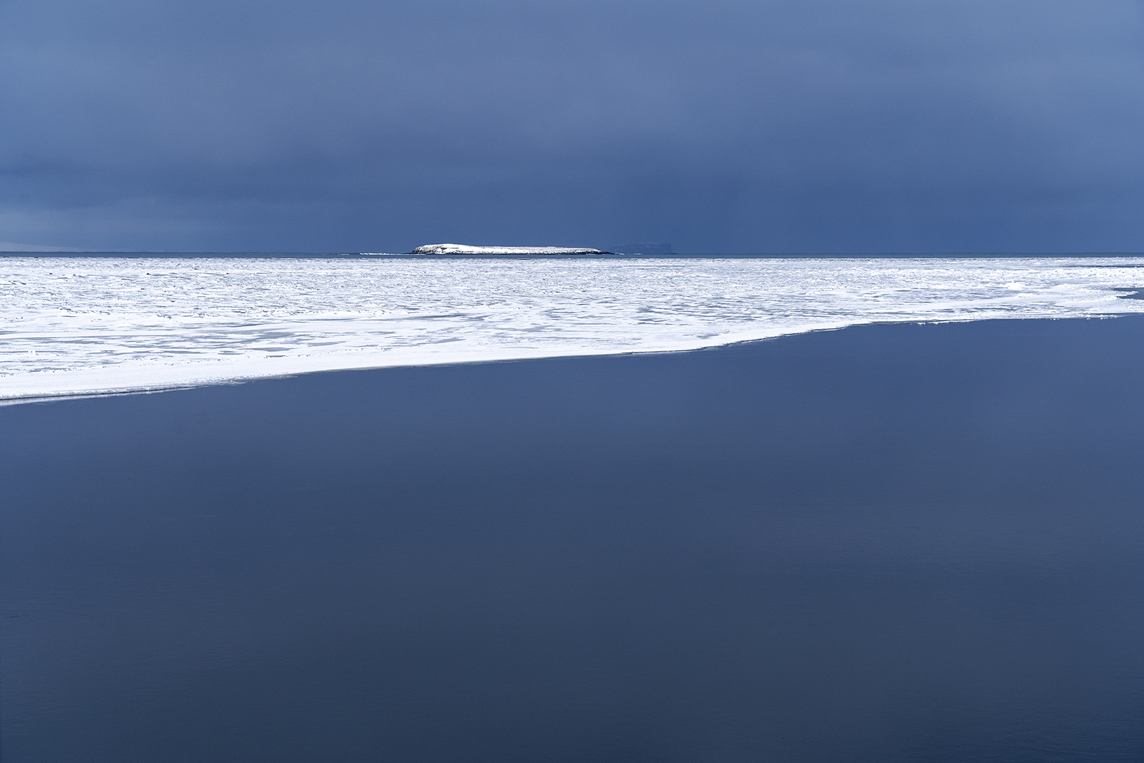 Skagafjördur banquise mer plaque de glace