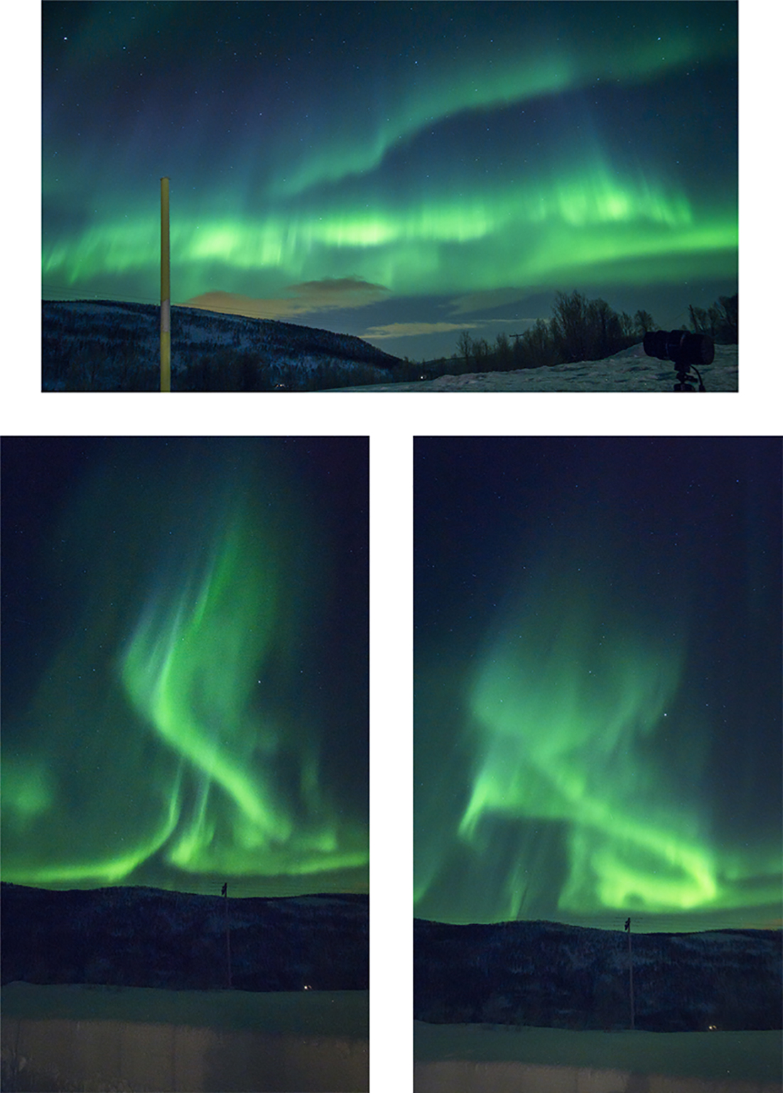 aurores polaires Norvège du Nord
