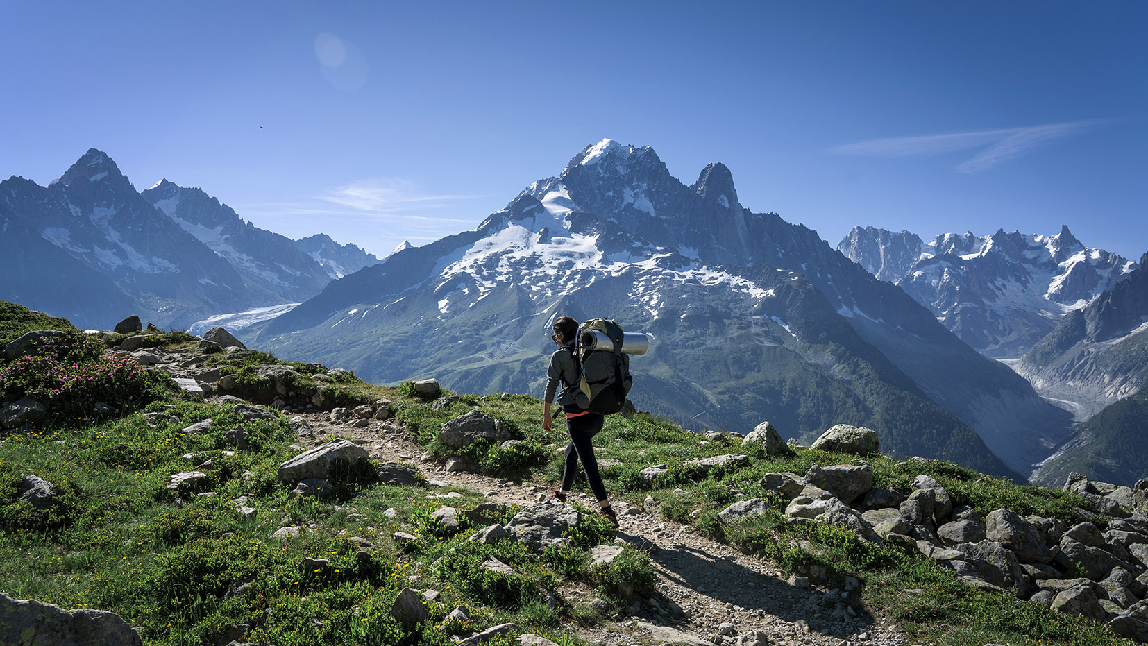 Randonnée lac Blanc descente