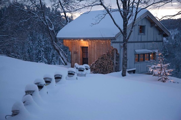 La Burdine bidons sans frontières neige chalet