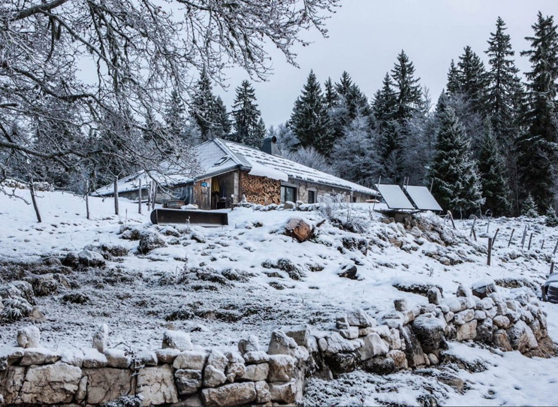 la Burdine chalet d'Alpage Jura neige Blog