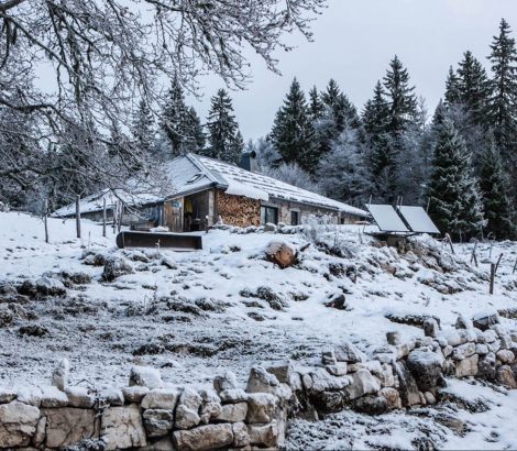 la Burdine chalet d'Alpage Jura neige Blog