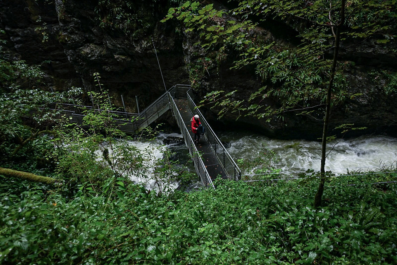 Lykorne passerelle Gorgres de l'Abîme